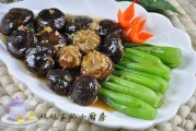 如何制作地道浙江菜-扒大肠油菜