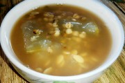 绿豆冬瓜汤的做法-清热解暑的浙江菜食谱
