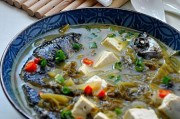 耆老鱼酸菜炖豆腐汤的做法-浙江菜经典家常菜谱