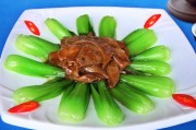 如何制作美味的菜心炒猪肝，浙江菜经典家常做法