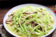 滑肉莴笋的做法及烹饪技巧，浙江菜经典家常菜