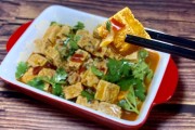 如何制作美味的出汁豆腐，日本风味与浙江菜的完美结合