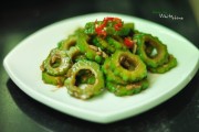 如何制作美味可口的豉汁苦瓜，浙江菜经典家常做法