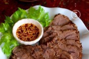 如何制作地道的浙江菜-茶香牛肉