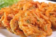 如何制作香辣可口的浙江菜-炸虾饼