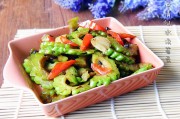 如何制作鲜咸适口的浙江菜-豆豉苦瓜