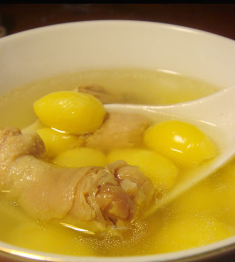 白果鸭煲