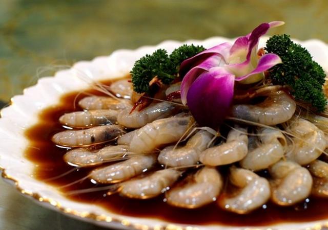 生炝条虾