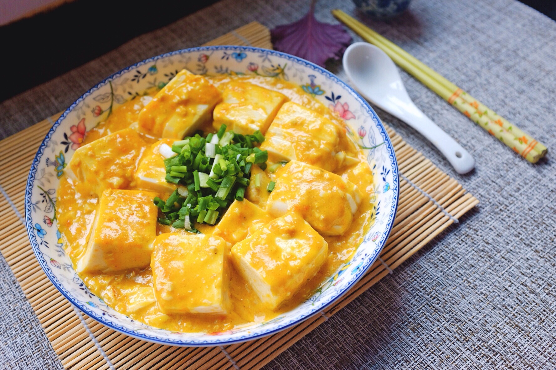 蟹黄豆腐