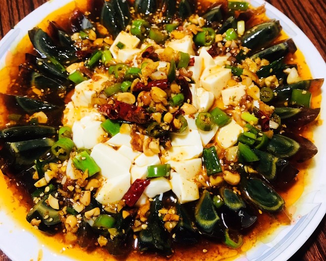 蛋拌豆腐