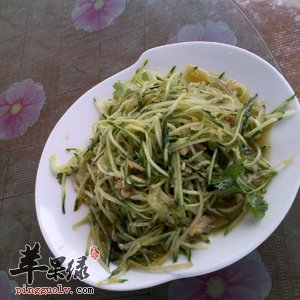 脆瓜里脊丝