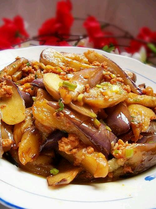 肉末烧茄子