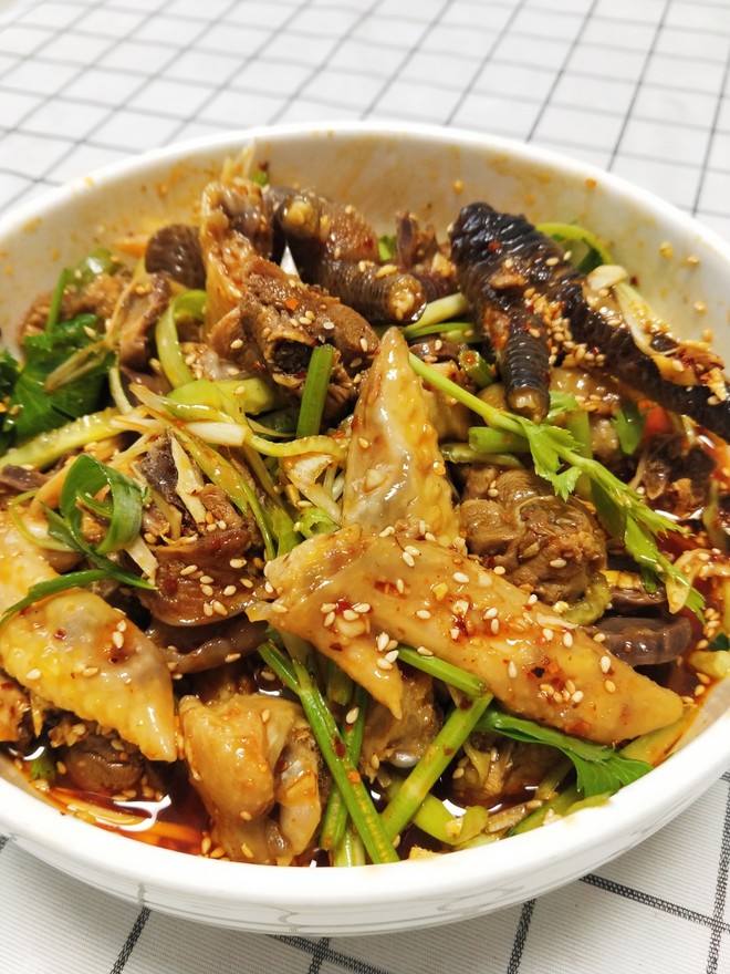 拌鸡块