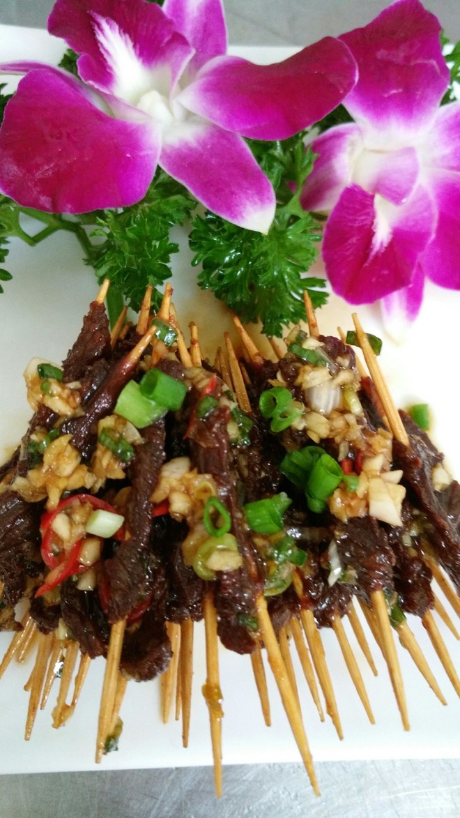 牛肉串烧