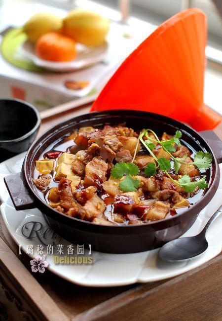 白字焖肉