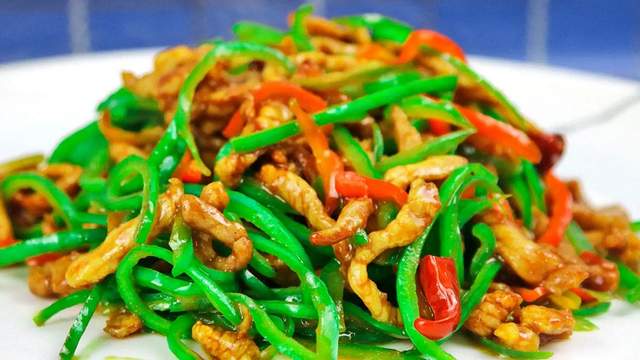 尖椒肉丝