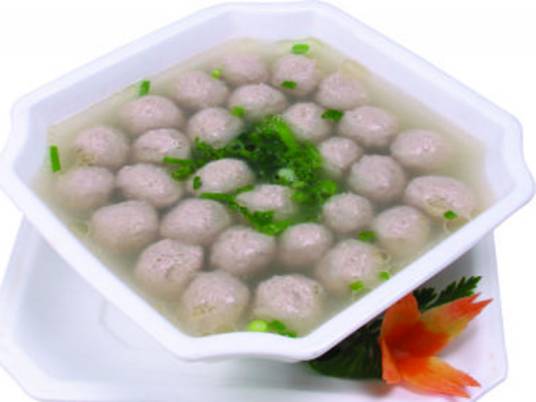 子鱼勒丸子汤