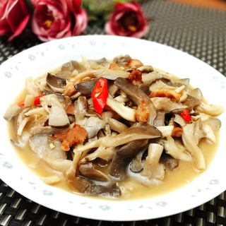平菇肉片
