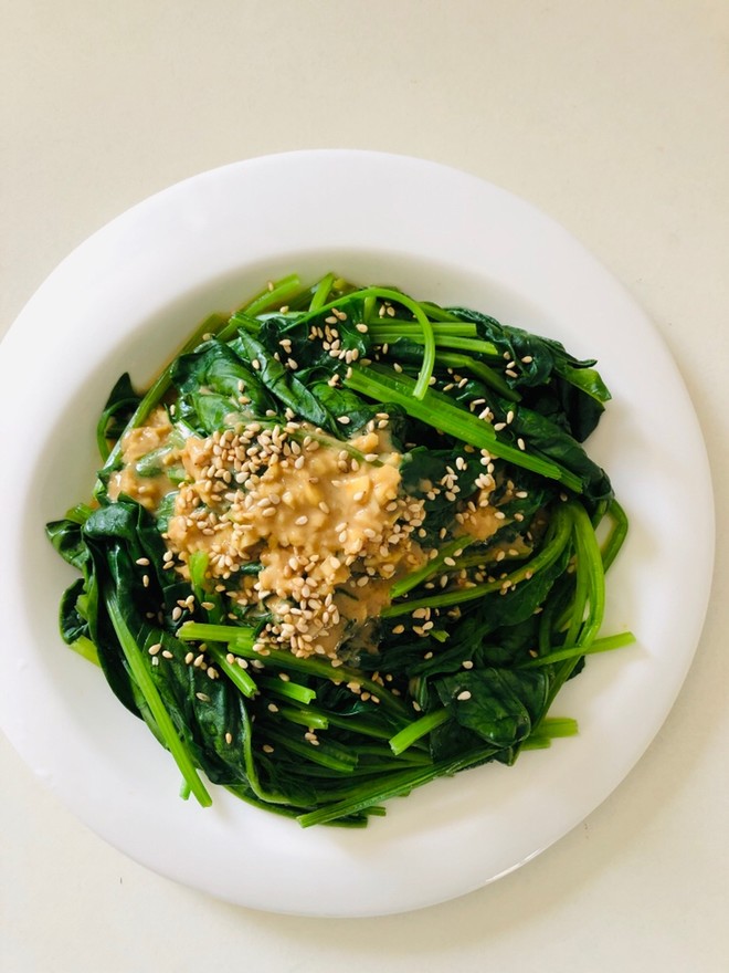 麻酱菠菜