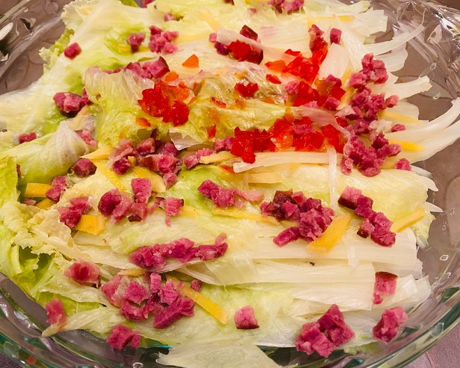 火腿白菜