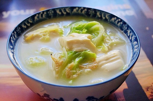 海米白菜汤