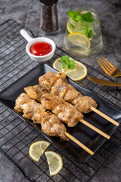 炸鸡肉串