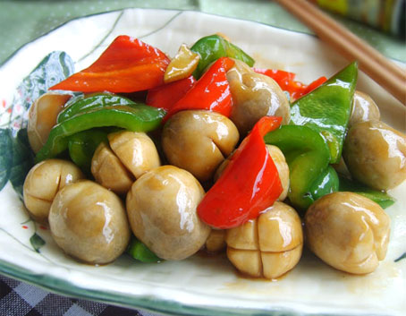 蚝油鲜菇