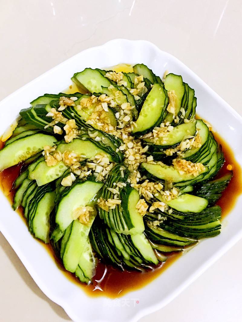 蒜泥黄瓜