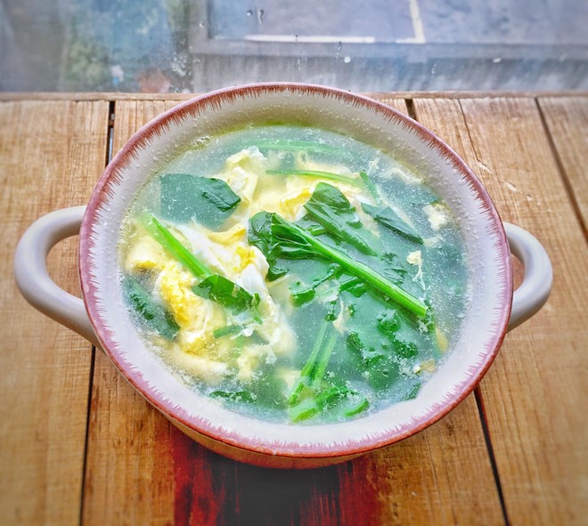菠菜蛋蓉