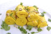 印度古吉拉特邦传统小吃坎德维（Khandvi）制作全攻略