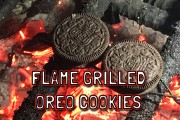 火焰烤奥利奥饼干露营食谱，颠覆传统的篝火甜点新吃法