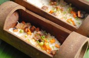 如何制作地道的黎家竹筒饭-香气扑鼻的海派美食
