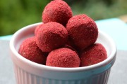 冷冻干燥覆盆子粉白巧克力松露制作教程