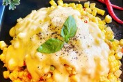 10分钟速成芝士玉米粒炒菜食谱，浓郁拉丝奶酪酱做法