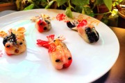 锦鲤金鱼糯米糍制作教程，创意中式点心食谱