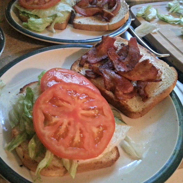 经典南方BLT三明治