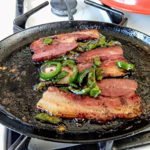 可乐蜜糖培根（+墨西哥辣椒！）