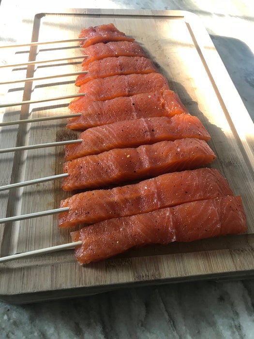 三文鱼处理(第二天)