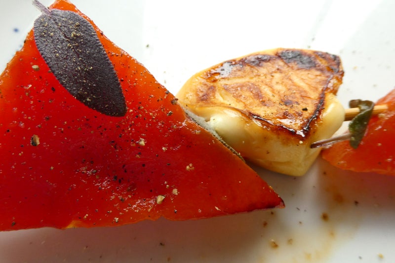 烧烤西瓜奶酪串