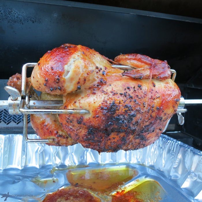 测量鸡肉温度！