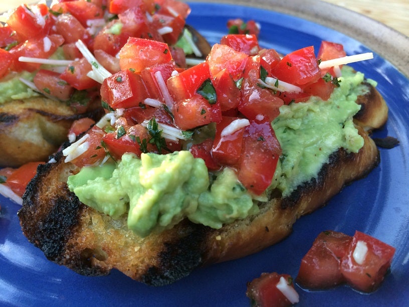 西南风味布鲁斯凯塔开胃菜