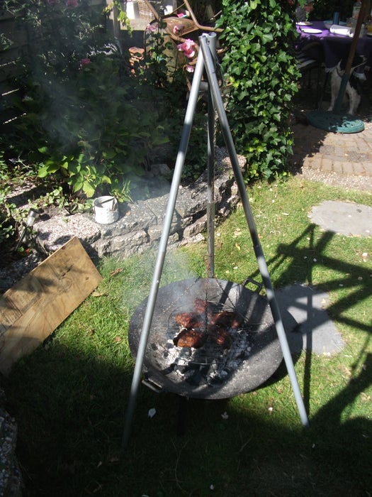 篝火烧烤三脚架