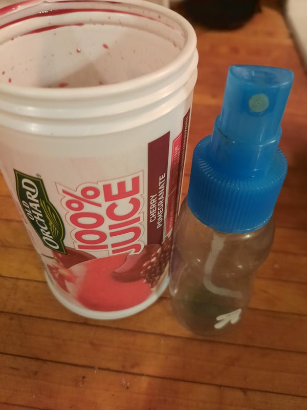 Spritz With Fruit Juice Every So Often.