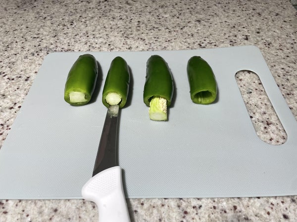 处理墨西哥辣椒