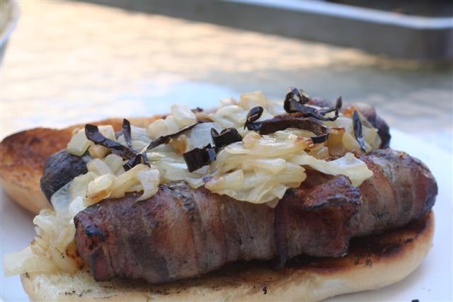 终极培根香肠卷