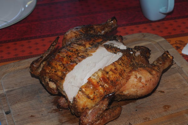 简易完美烤鸡