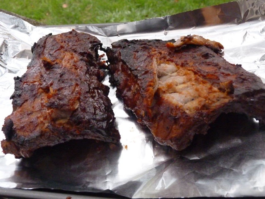 令人垂涎的脱骨烧烤排骨