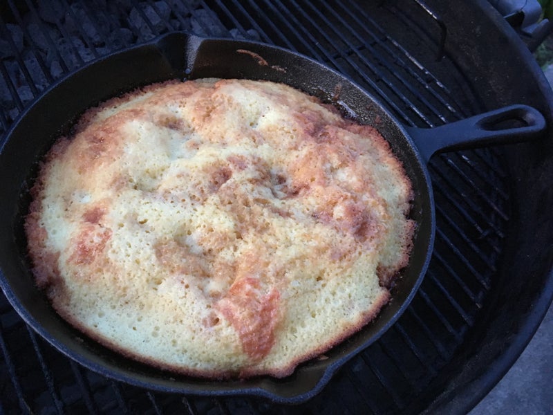 检查翻面并装盘