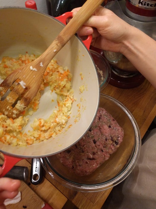 制作肉饼 - 食谱