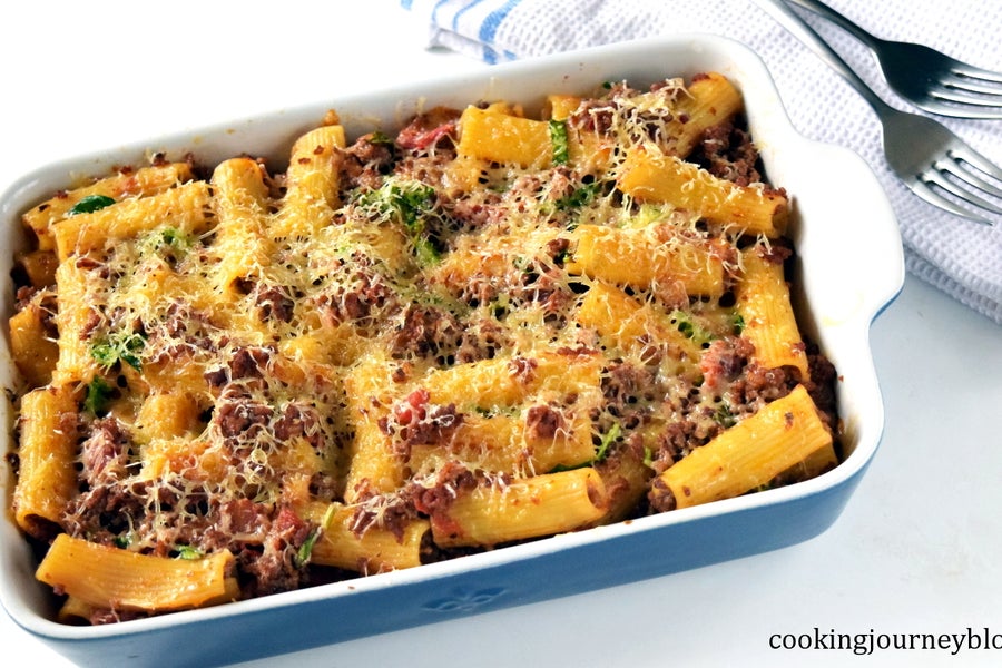 备餐1：晚餐-通心粉烘烤